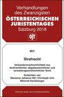 Buchcover Strafrecht Verbandsverantwortlichkeit Gutachten