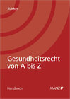 Buchcover Gesundheitsrecht von A bis Z