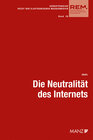 Buchcover Die Neutralität des Internets