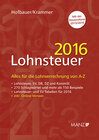 Buchcover Lohnsteuer 2016