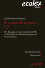 Buchcover Societas Europaea - SE