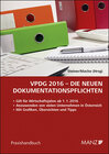 Buchcover VPDG 2016 - Die neuen Dokumentationspflichten