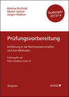 Buchcover Einführung in die Rechtswissenschaften und ihre Methoden - Prüfungsvorbereitung - Studienjahr 2013/14