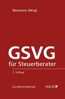 Buchcover GSVG für Steuerberater