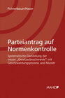 Buchcover Parteiantrag auf Normenkontrolle