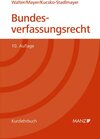 Buchcover Grundriss des österreichischen Bundesverfassungsrechts
