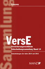 Buchcover Versicherungsrechtliche Entscheidungen VersE