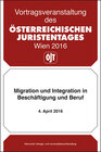 Buchcover Migration und Integration in Beschäftigung und Beruf 4.April 2016