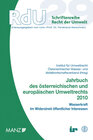 Buchcover Jahrbuch des österreichischen und europäischen Umweltrechts 2010