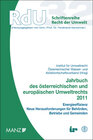 Buchcover Jahrbuch des österreichischen und europäischen Umweltrechts 2011