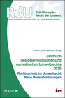 Buchcover Jahrbuch des österreichischen und europäischen Umweltrechts 2015