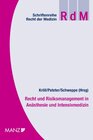 Buchcover Recht und Risikomanagement in Anästhesie und Intensivmedizin Festschrift Metzler