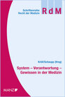 Buchcover System - Verantwortung - Gewissen in der Medizin