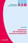 Buchcover Instrumente der Preissteuerung innovativer Arzneimittel