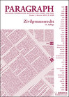 Buchcover Paragraph - Zivilprozessrecht