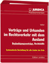 Buchcover Verträge und Urkunden im Rechtsverkehr mit dem Ausland
