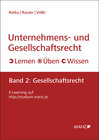 Buchcover Unternehmens- und Gesellschaftsrecht  Band 2: Gesellschaftsrecht
