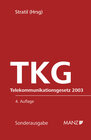 Buchcover Telekommunikationsgesetz 2003 TKG