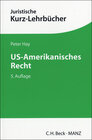 Buchcover US-Amerikanisches Recht