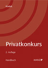 Buchcover Handbuch Privatkonkurs