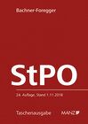 Buchcover Strafprozessordnung StPO
