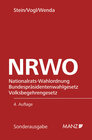 Buchcover Nationalrats-Wahlordnung NRWO