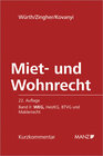 Buchcover Miet- und Wohnrecht Band II