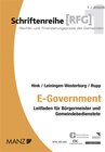 Buchcover E-Government - Leitfaden für Bürgermeister und Gemeindebedienstete