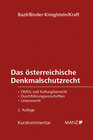 Buchcover Das österreichische Denkmalschutzrecht