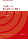 Buchcover Studienbuch Strafrecht - Besonderer Teil I