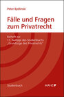 Buchcover Fälle und Fragen zum Privatrecht Grundzüge des Privatrechts