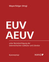 Buchcover Kommentar zu EUV und AEUV
