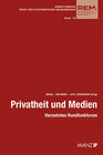 Buchcover Privatheit und Medien