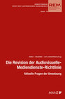 Buchcover Die Revision der Audiovisuelle- Mediendienste-Richtlinie
