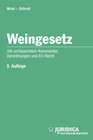 Buchcover Weingesetz inkl. 3. Erg.-Lfg.