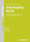 Buchcover Anti-Doping-Recht
