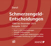Buchcover Schmerzengeld-Entscheidungen 1980 - Dezember 2011