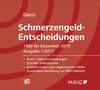 Buchcover Schmerzengeld-Entscheidungen 1980 - Dezember 2010