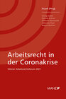 Buchcover Nomos eLibrary / Arbeitsrecht in der Coronakrise