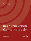 Buchcover Das österreichische Gemeinderecht