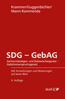 Buchcover SDG - GebAG Sachverständigen- und DolmetscherG - GebührenanspruchsG