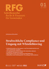 Buchcover Strafrechtliche Compliance und Umgang mit Whistleblowing
