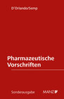 Buchcover Pharmazeutische Vorschriften