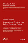 Buchcover Nomos eLibrary / International Criminal Law before Domestic Courts