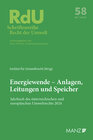 Buchcover Nomos eLibrary / Energiewende - Anlagen, Leitungen und Speicher Jahrbuch des österreichischen und europäischen Umweltrec