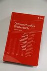 Buchcover Österreichisches Wörterbuch