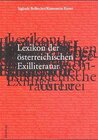 Buchcover Lexikon der österreichische Exilliteratur