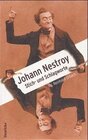 Buchcover Johann Nestroy. Stich- und Schlagworte