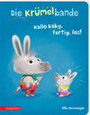 Buchcover Die Krümelbande - Hallo Baby, fertig, los!