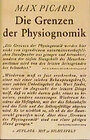 Buchcover Die Grenzen der Physiognomik
